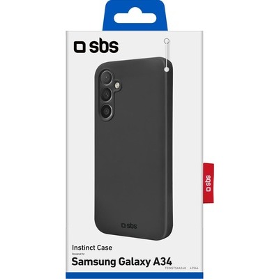 Cover instinct SBS per Samsung Galaxy A34 nero