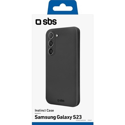 Cover instinct SBS per Samsung Galaxy S23 black nero