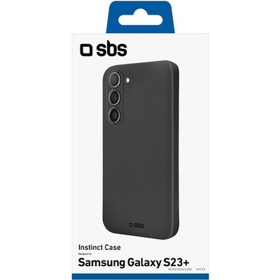Cover instinct SBS per Samsung Galaxy S23+ black nero