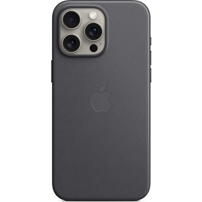 Cover iPhone 15 Pro Max FineWoven Case MagSafe Black nero