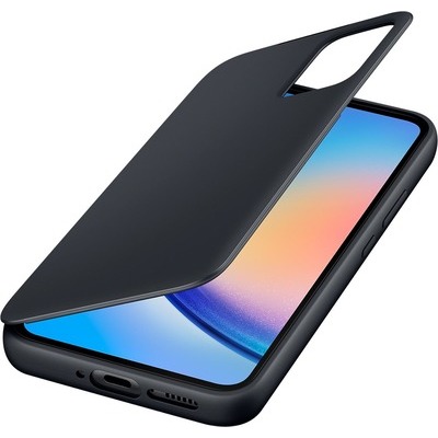 Cover Samsung smart view wallet per Samsung Galaxy A34 nero