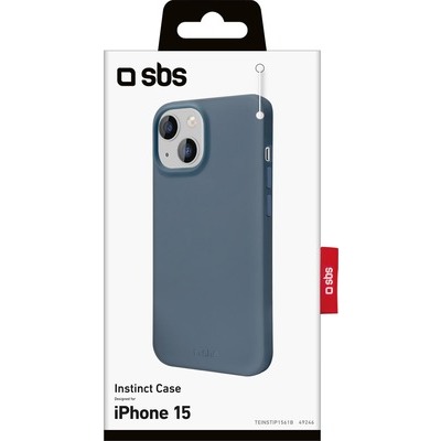 Cover SBS Instinct per iPhone 15, colore blu