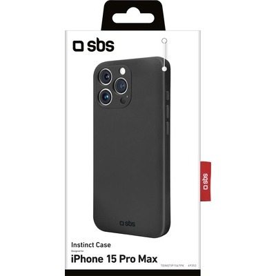 Cover SBS Instinct per iPhone 15 Pro Max colore nero