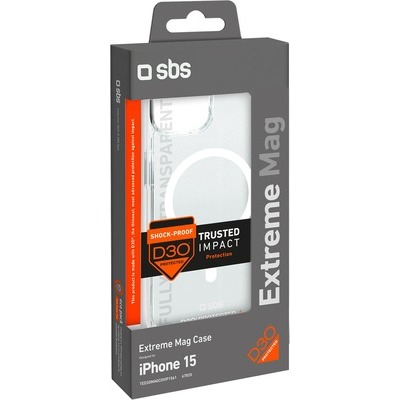 Cover SBS MagSafe D3O per iPhone 15