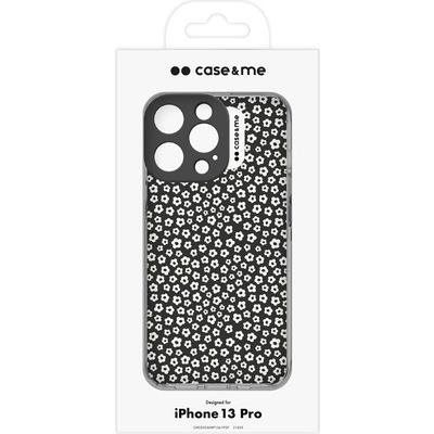 Cover SBS per iPhone 13 Pro small flower nero