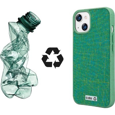 Cover SBS R.Pet riciclato per iPhone 13 Mini verde