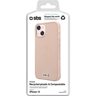 Cover SBS R-Pet riciclato per iPhone 13 rosa