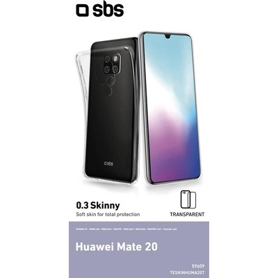 Cover SBS Skinny per Huawei Mate 20 trasparente