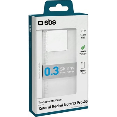 Cover SBS Skinny per Xiaomi Redmi Note 13 Pro 4G trasparente