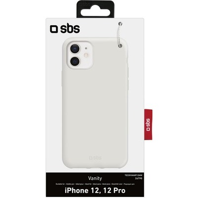 Cover SBS vanity per iPhone 12 e 12 Pro bianco