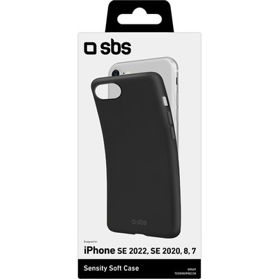 Cover sensity SBS per iphone SE 2022/2020/iPhone 8/7 nero