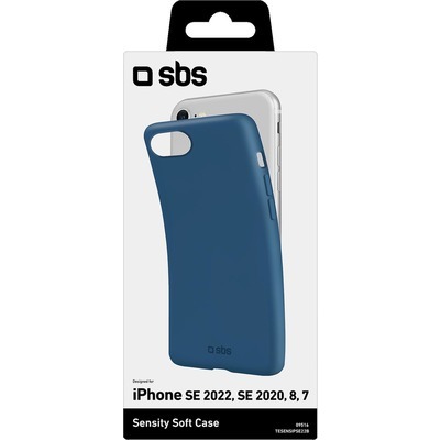 Cover sensity SBS per iPhone SE 2022/SE 2020/iPhone 8/7 blu