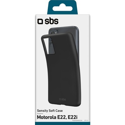 Cover sensity SBS per Motorola E22i nero