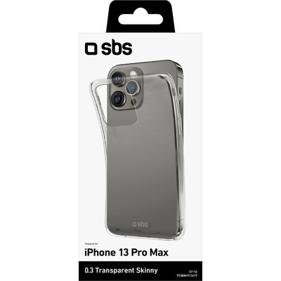 Cover skinny SBS per iPhone 13 Pro Max trasparente