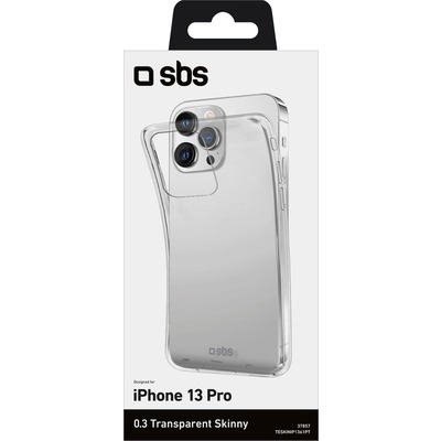 Cover skinny SBS per iPhone 13 Pro trasparente