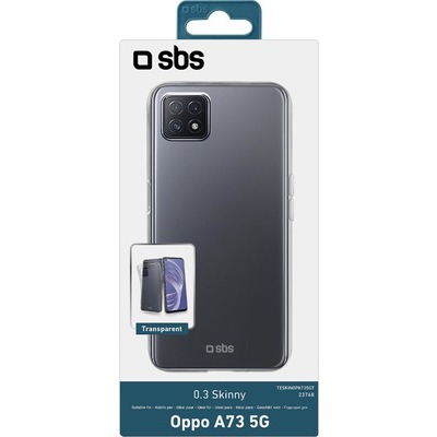 Cover Skinny SBS per Oppo A73 5G trasparente