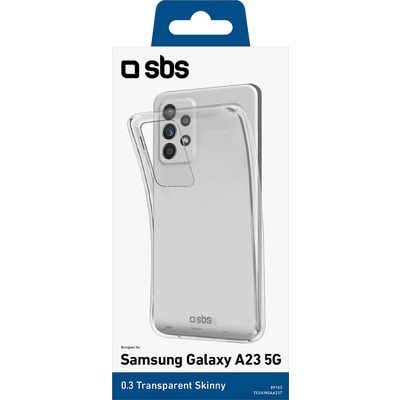 Cover skinny SBS per Samsung A23 trasparente