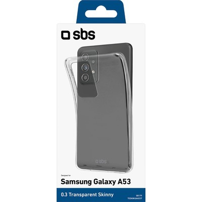 Cover skinny SBS per Samsung A53 trasparente