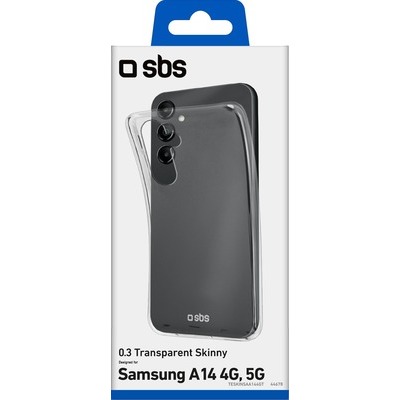 Cover skinny SBS per Samsung Galaxy A14 trasparente