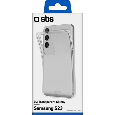 Cover skinny SBS per Samsung Galaxy S23 trasparente