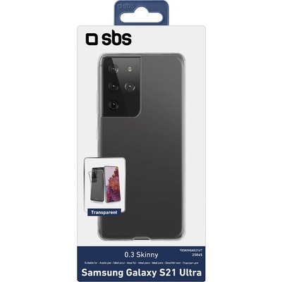Cover Skinny SBS per Samsung S21 Ultra trasparente