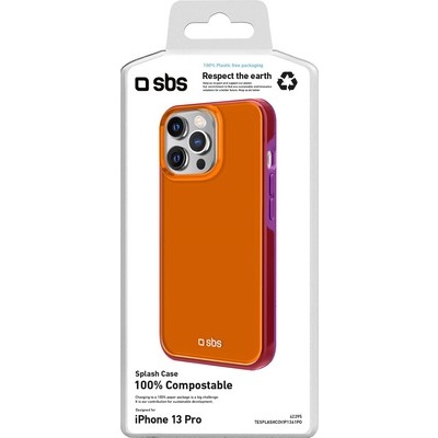 Cover Splash SBS per iPhone 13 Pro arancione