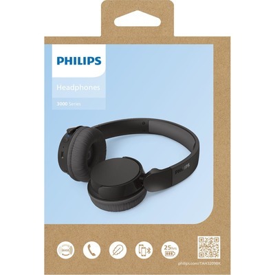 Cuffia bluetooth Philips TAH3209BK colore nero