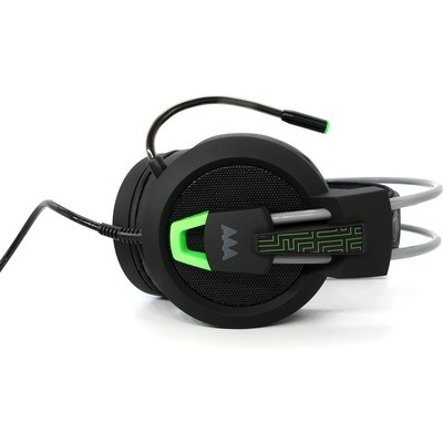Cuffie AAAmaze Headset Gaming a filo con microfono nere AMGT0009