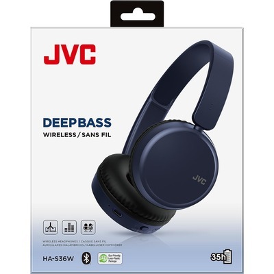 Cuffie bluetooth JVC HA-S36W-A-U colore blu