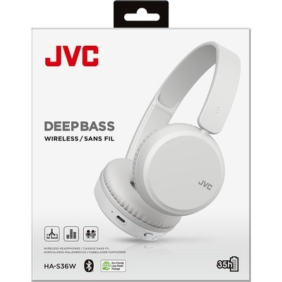 Cuffie bluetooth JVC HA-S36W-W-U colore bianco