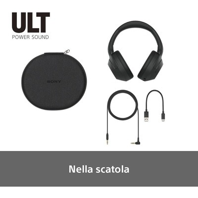 Cuffie bluetooth Sony WHULT900NB colore nero