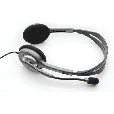 Cuffie Logitech stereo headset H111 con microfono