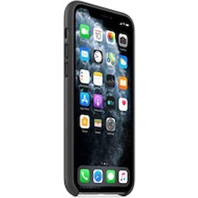 Custodia Apple in pelle per smartphone iPhone 11 Pro black nero