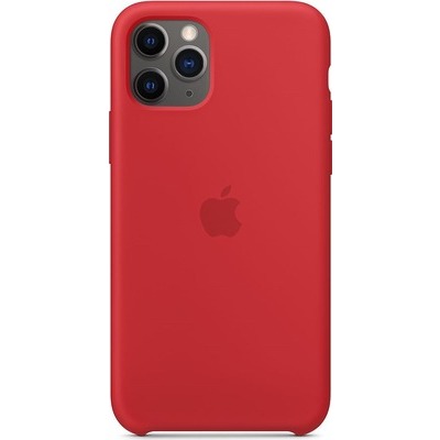 Custodia Apple in silicone per smartphone iPhone 11 PRO red rosso