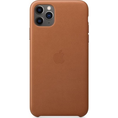 Custodia Apple per iPhone 11 Pro Max in pelle colore cuoio