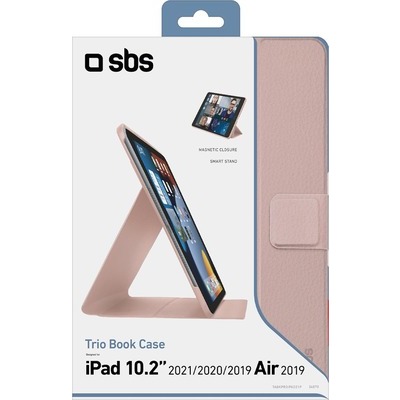 Custodia SBS Book Pro per iPad 10.2 2021 / 2020 / 2019 /Air 2019 rosa