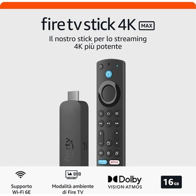 Decoder Amazon Fire TV Stick 4K Max (sedonda generazione)
