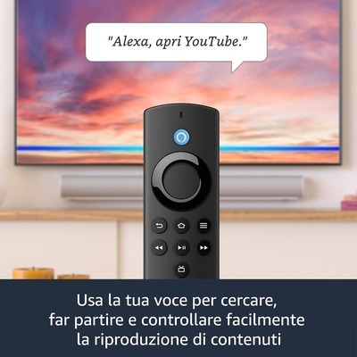 Decoder Amazon Fire TV Stick Lite con Alexa