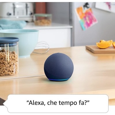 Diffusore Amazon Echo Dot 5° generazione blu