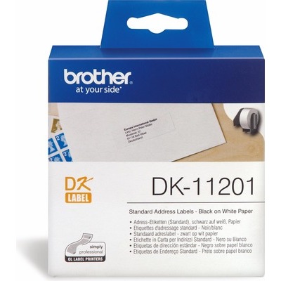 Etichette Brother DK-11201 400PZ 29X90 mm per QL500 QL500BS QL500BW QL550 QL560 QL560VP QL560YX QL570 QL580 QL580N QL650TD QL700 QL710W QL720NW QL1050 QL1050N QL1060N