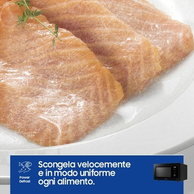 Forno microonde Samsung MC32DG7646KKE1 capacità 32 Litri con cottura ad aria a vapore e connesione Wi-Fi black nero