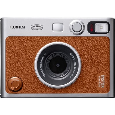 Fotocamera Istantanea Fujifilm Instax mini Evo colore marrone