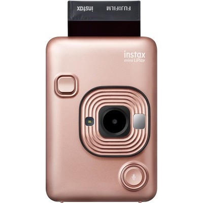 Fotocamera istantanea Instax HM1 Blush gold EX D con modalità sound Fujifilm