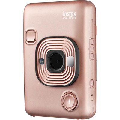 Fotocamera istantanea Instax HM1 Blush gold EX D con modalità sound Fujifilm