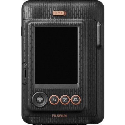 Fotocamera istantanea Instax HM1 Elegant black EX D con modalità sound Fujifilm