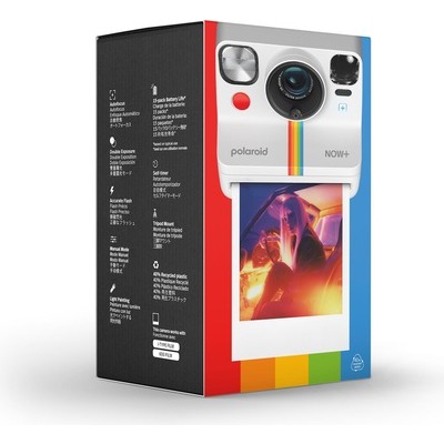 Fotocamera istantanea Polaroid Now + colore bianco