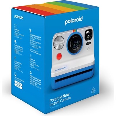 Fotocamera istantanea Polaroid Now colore blu