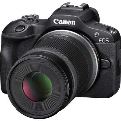 Fotocamera mirrorless Canon Eos R100 + RF-S 18-45mm IS STM + RF-S 55-210 mm f/5-7.1