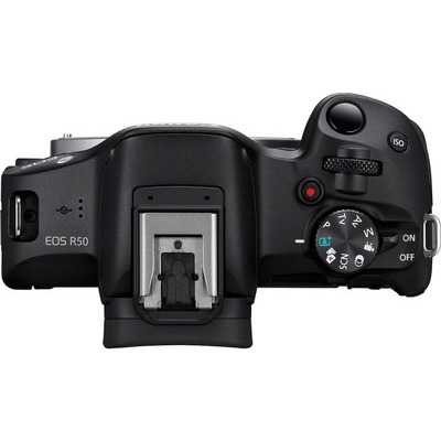 Fotocamera mirrorless Canon EOS R50 body colore nero