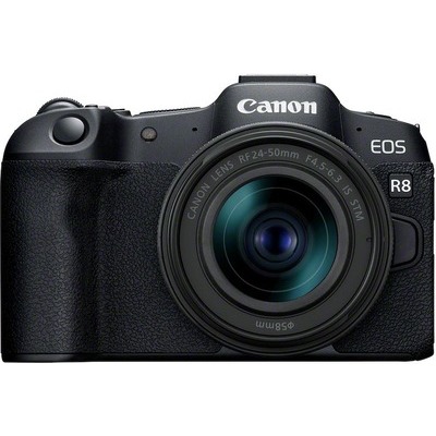 Fotocamera mirrorless Canon EOS R8 + RF 24-50mm f/4.5-6.3 IS STM